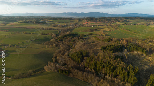 Spring in the Giant Mountains foothills (Krkonoše)