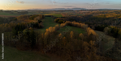 Spring in the Giant Mountains foothills (Krkonoše)