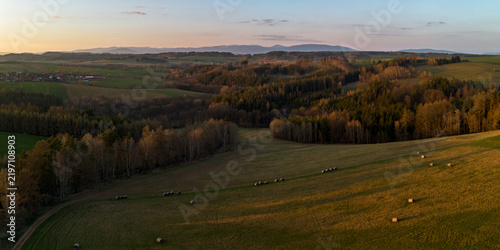 Spring in the Giant Mountains foothills (Krkonoše)