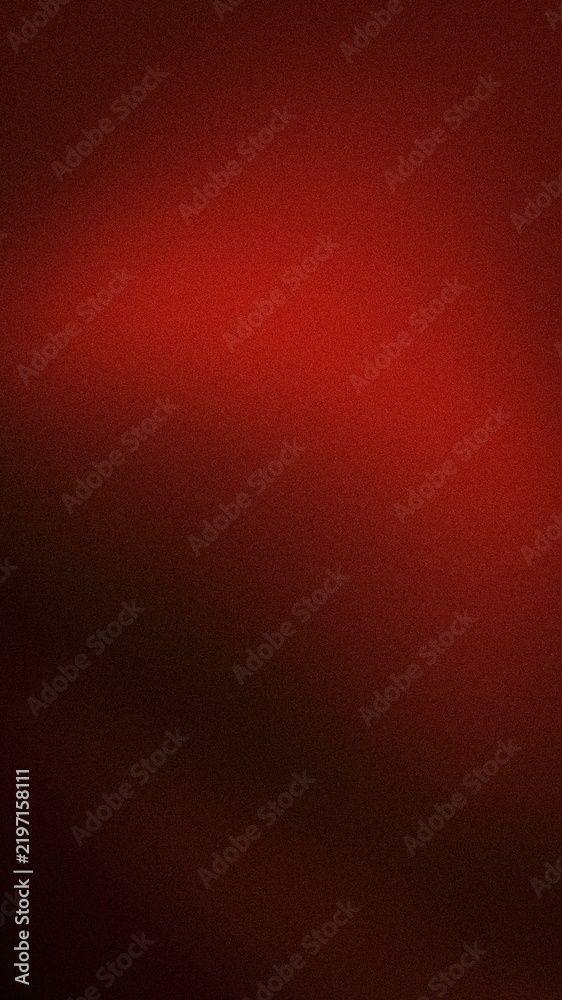 Obraz premium Dark red gradient grainy textured background blur vertical abstract wallpaper template banner backdrop tech grunge