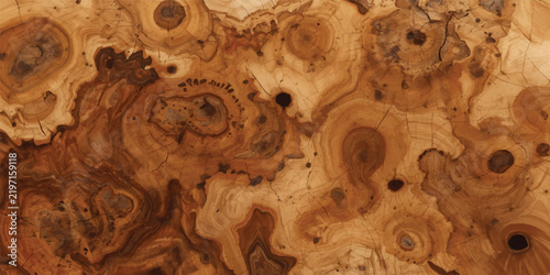 Warm Golden Brown Onyx Marble Slab Texture - Luxury Natural Agate Stone Swirl Pattern Background