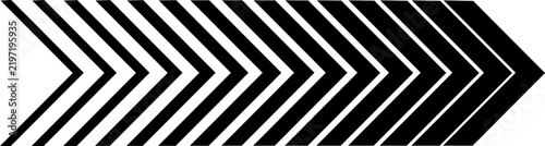 Black Chevron Arrow Pattern, Abstract Directional Movement Design