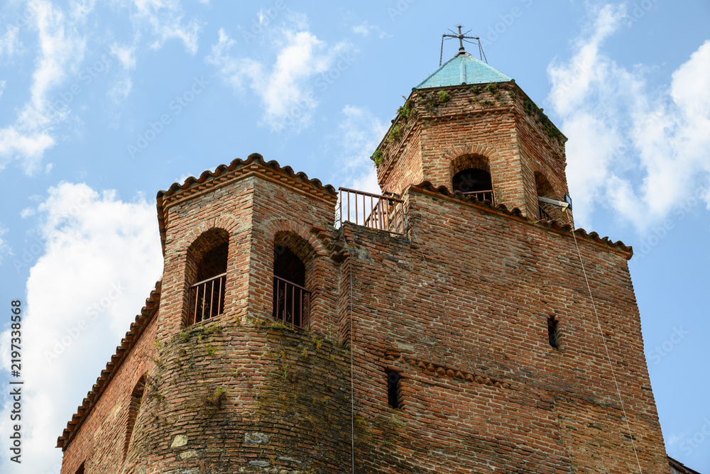 Obraz premium Gremi citadel and monastic complex with the Church of the Archangels in Kakheti, eastern region of Georgia