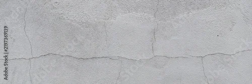 Panel kuchenny z motywem Grey concrete wall showing rough texture and surface cracks, background
