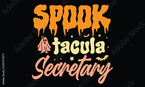 Spook Tacula Secretary T Shirt Design