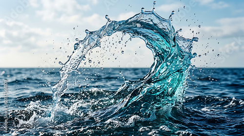 Ocean Wave Splash Dynamic Motion