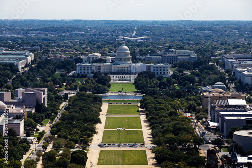 фотографія Stunning Aerial View of the United States Capitol in Washington DC