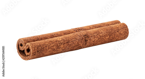 cinnamon sticks isolated on transparent background
