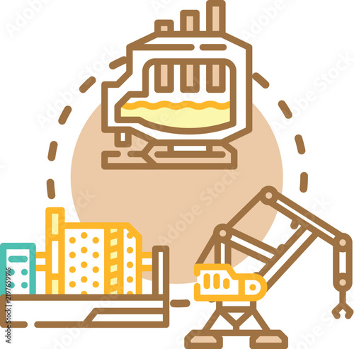 Foto Mechanical metallurgy concept