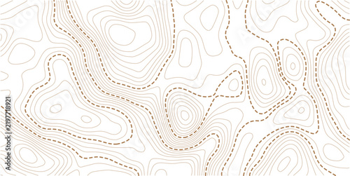 Radar map and nautical chart with ocean bottom topography. Vector lines for cartography and navigation design world. Sea floor topographic pattern on sonar display for geographic.