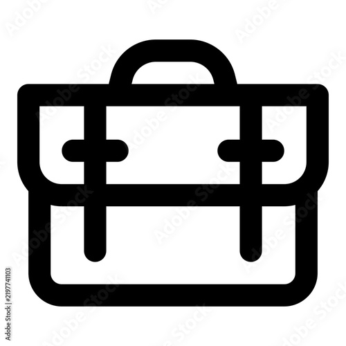 briefcase line icon