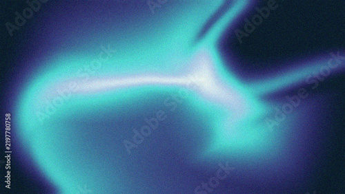 Abstract Neon Light Gradient Background with Soft Glow and Grain Texture