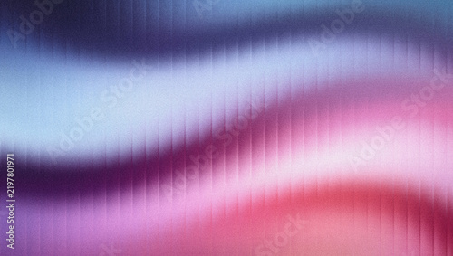 Abstract blurred wave background, soft gradient motion texture in purple and blue, smooth flowing light ripples for design 4K Decorative Architectural Glass Texture