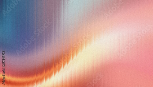 Holographic gradient background with vertical motion blur, abstract metallic texture in pastel pink and blue colors 4K Decorative Architectural Glass Texture