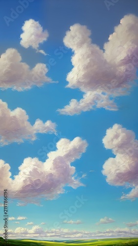 The sky