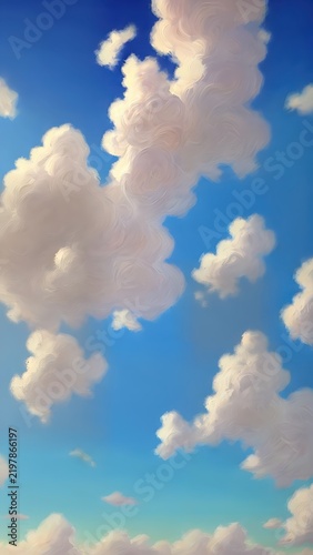The sky