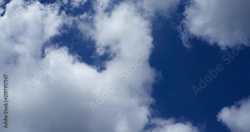 timelapse of clouds in the sky