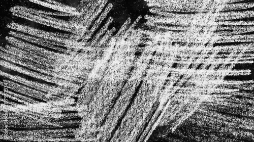 Rough Charcoal Chalk Grunge Texture with Hand Drawn Strokes