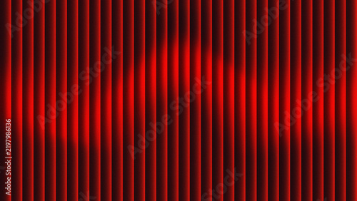 Abstract red vertical lines with soft light grainy gradient noise texture