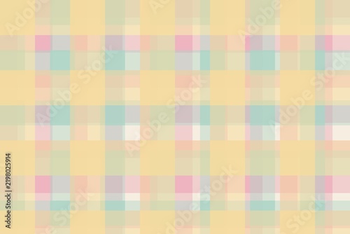 Pastel plaid tartan classic pattern background, modern abstract geometric design, seamless style wallpaper