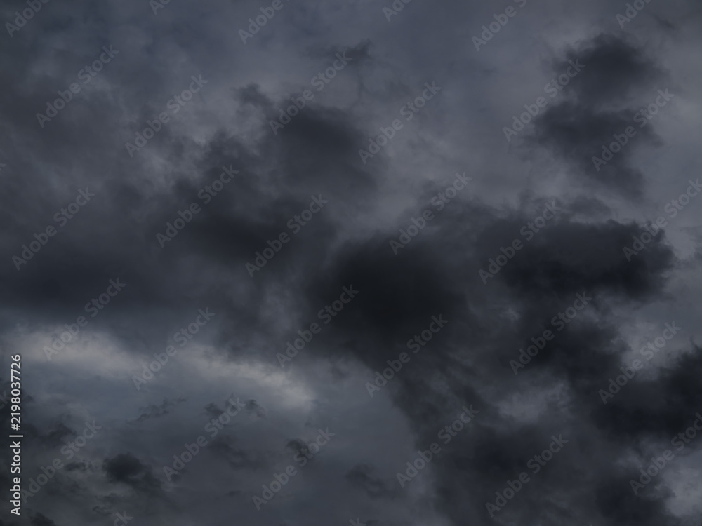 Obraz premium Cloud storm sky dark rain lightning thunder stormy typhoon nature light scene rainy atmosphere damage effect carbon dioxide dust air pollution 2.5 Pm, texture nature windstorm weather skyscape