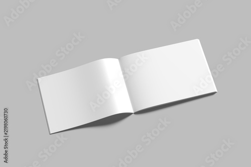 Landscape Magazine Blank Mockup