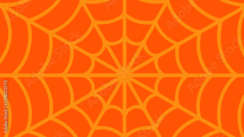 Scary spiderweb on bright orange background for halloween celebration theme with scary web spider web spooky background halloween design festive wallpaper background wallpaper halloween