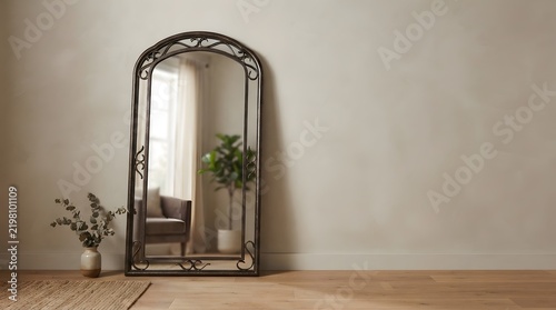 Obraz na płótnie Mirror in home design