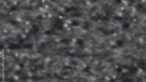 Fuzzy static noise on screen. 2d animation
