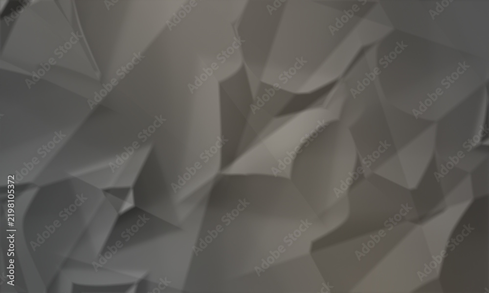 Fototapeta premium A seamless pattern abstract geometric background with soft grey polygonal shapes