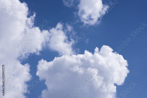 Photography Afternoon beautiful blue sky in summer