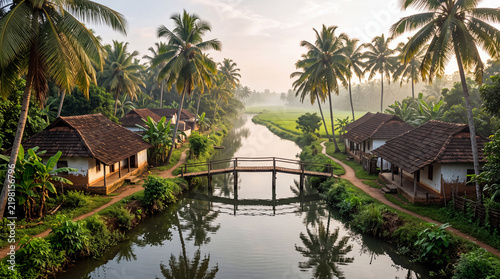 Kerala Backwater Village