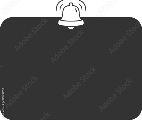 Notification window popup alert ui interface button open for phone app