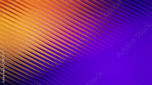 abstract vibrant pink purple orange diagonal ribbed glass texture loop