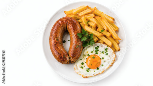 Portuguese Alheira Sausage Topview
