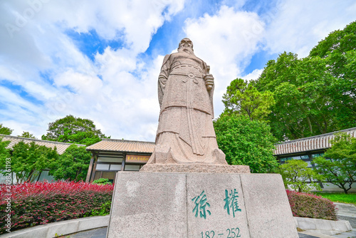 Sun Quan Memorial Hall – Emperor of the Eastern Wu Dynasty during the Three Kingdoms Period, Zhongshan Scenic Area, Nanjing, Jiangsu Province, China