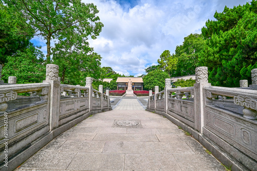 Sun Quan Memorial Hall – Emperor of the Eastern Wu Dynasty during the Three Kingdoms Period, Zhongshan Scenic Area, Nanjing, Jiangsu Province, China