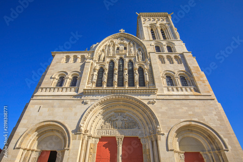 L'abbaye de Vézelay, Bourgogne, France