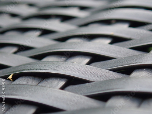 tire track closeup