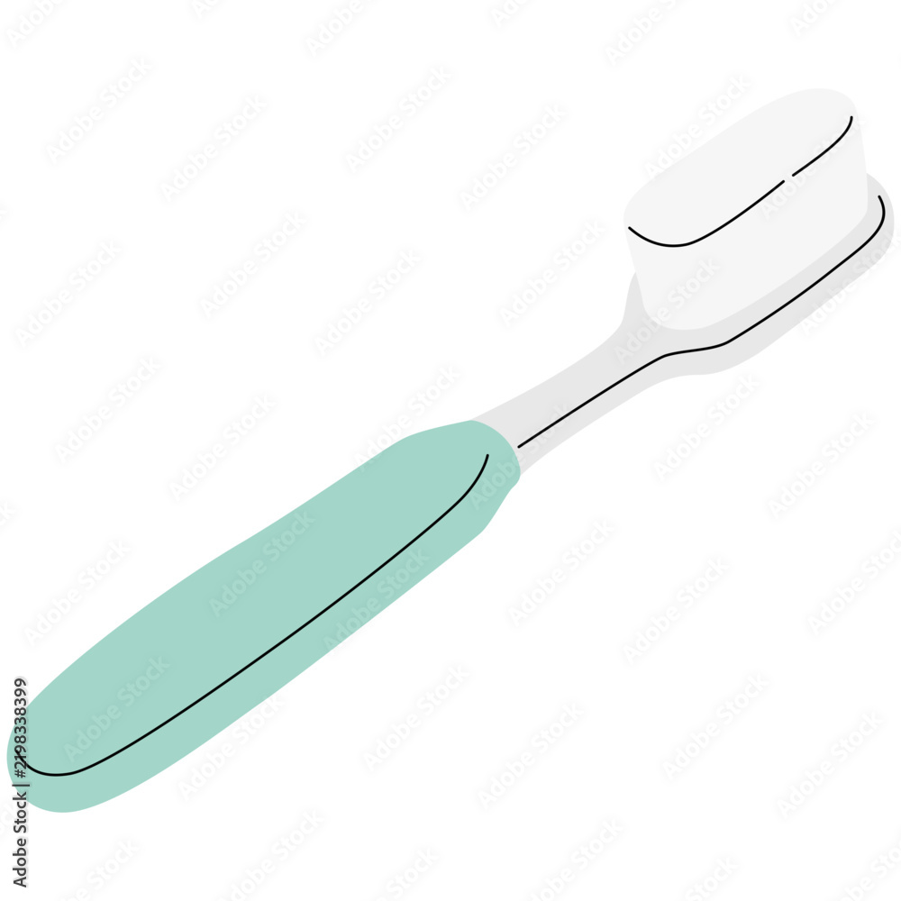Fototapeta premium toothbrush illustration