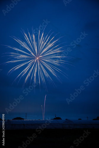 花火　夏祭り