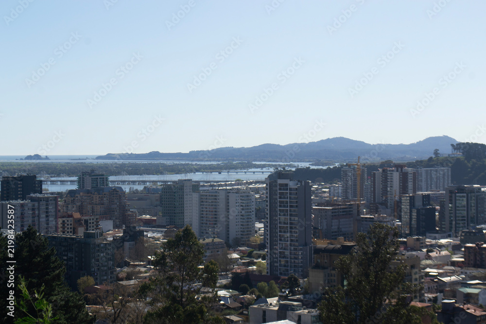 Obraz premium Beautiful Concepción City in Summer, Chile