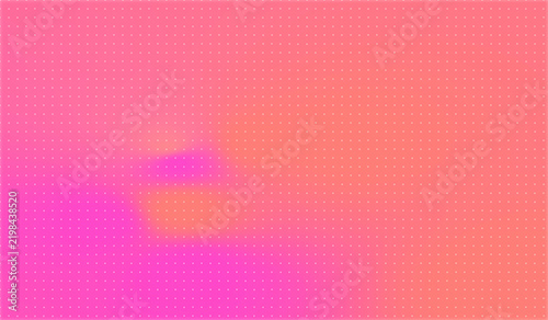 Warm orange and magenta pink gradient backdrop featuring delicate white micro dots pattern ideal for summery brand identity and cosmetics packaging.