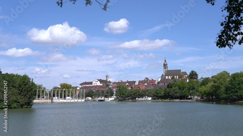 Blick über Böblingen, Deutschland 