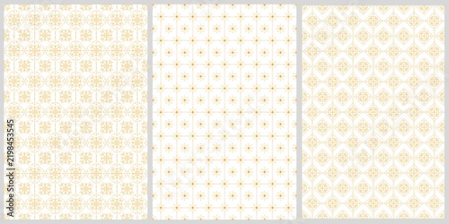 Vintage Pink Polka Dot Geometric Seamless Pattern and Fabric Textile Vector Design Set