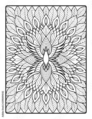 Zentangle Adults Coloring Pages