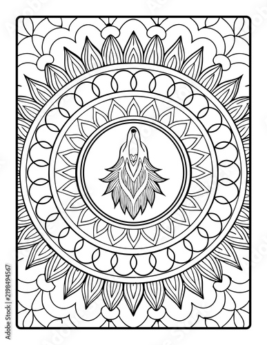 Zentangle Adults Coloring Pages