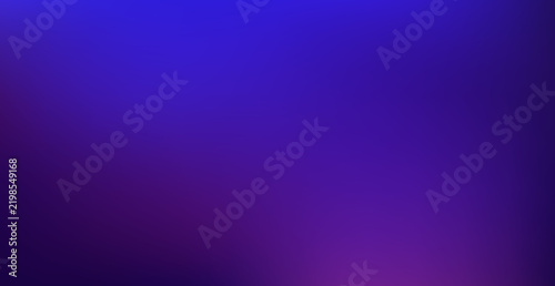 Deep blue and purple smooth gradient design for professional digital screen and presentation art backgrounds
