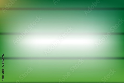 Abstract green gradient background, soft blurred horizontal lines with white light center, minimalist emerald texture for digital design