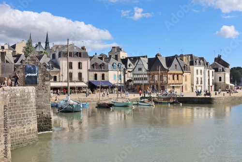 Le Port  Saint-Goustan à Auray (Morbihan)
